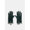 Guantes de terciopelo kaki