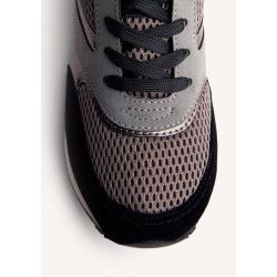 ZAPATILLAS PIEL Y REJILLA CUÑA KEEWATIN