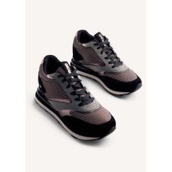 ZAPATILLAS PIEL Y REJILLA CUÑA KEEWATIN