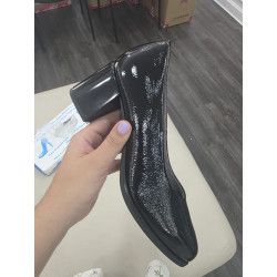 ZAPATO PITILLOS PIEL NEGRO