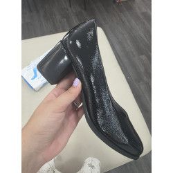 ZAPATO PITILLOS PIEL NEGRO