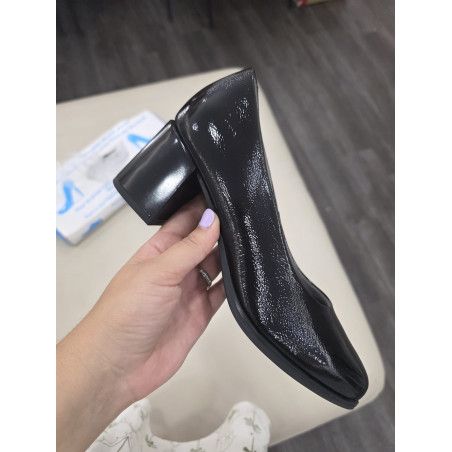 Cópia de ZAPATO PITILLOS PIEL NEGRO