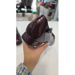 Cópia de ZAPATO PITILLOS PIEL NEGRO