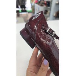 Cópia de ZAPATO PITILLOS PIEL NEGRO