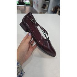 Cópia de ZAPATO PITILLOS PIEL NEGRO