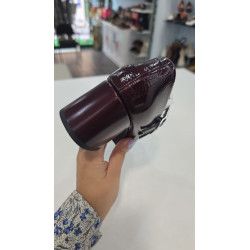 Cópia de Merceditas Pitillos Tacón Hebillas 10137 Negro