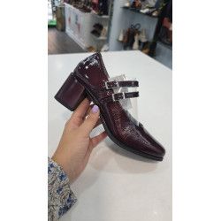 Merceditas Pitillos de Tacón con Hebillas | Elegancia y Comodidad para Mujer