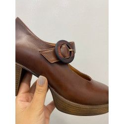 Cópia de Cópia de VALERIAS - MERCEDITAS PIEL NEGRO CON TACÓN