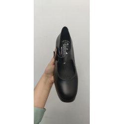 Cópia de Cópia de Cópia de VALERIAS - MERCEDITAS PIEL NEGRO CON TACÓN