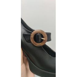 Cópia de Cópia de Cópia de VALERIAS - MERCEDITAS PIEL NEGRO CON TACÓN