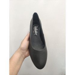 Zapato de piel con tacón de 4 cm – Elegante y cómodo