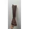 BOTA CUERO ANCHA MUJER PIEL