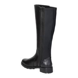 BOTA ALTA GEMELO ANCHO NEGRA 9528