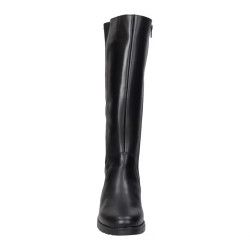 BOTA ALTA GEMELO ANCHO NEGRA 9528