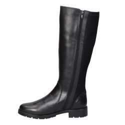 BOTA ALTA GEMELO ANCHO NEGRA 9528