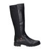 BOTA ALTA GEMELO ANCHO NEGRA 9528