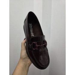 MOCASINES BURDEOS CHAROL 10701