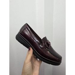 MOCASINES BURDEOS CHAROL 10701