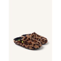 ZAPATILLAS DE CASA PELO LEOPARDO AUDUBON