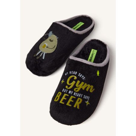 ZAPATILLAS DE CASA PELO GYM