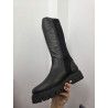 BOTA ALTA GEMELO ANCHO NEGRO 2350