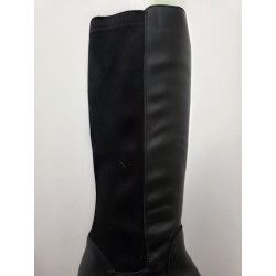 BOTA ALTA GEMELO ANCHO NEGRO 2350