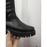 BOTA ALTA GEMELO ANCHO NEGRO 2350