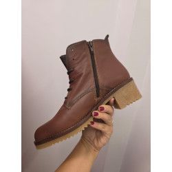 Cópia de BOTÍN NEGRO PIEL TACÓN 4CM