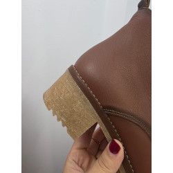 Cópia de BOTÍN NEGRO PIEL TACÓN 4CM