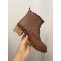 BOTÍN CUERO PIEL TACÓN 4CM