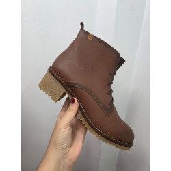 Cópia de BOTÍN NEGRO PIEL TACÓN 4CM