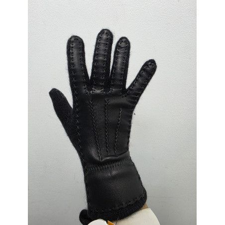 Cópia de Guante de piel sin forrar