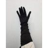 GUANTE PUNTO POLIAMIDA. LISO. SUE NEGRO