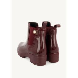Botas de agua BURDEOS para mujer