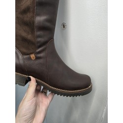 Cópia de BOTA CUERO ANCHA MUJER PIEL