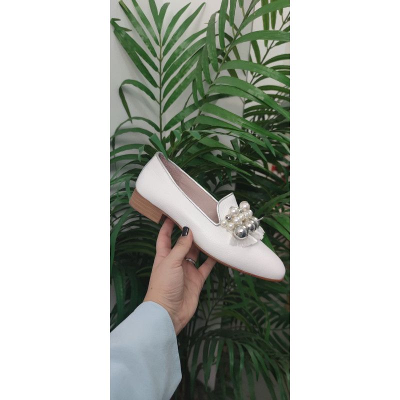 MOCASÍN BLANCO