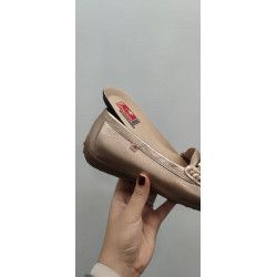 MOCASÍN FLUCHOS PIEL CAVA