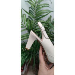 ZAPATO DESTALONADO FLUCHOS BLANCO