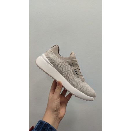 DEPORTIVA ELÁSTICA BEIGE CORONEL