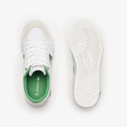 ZAPATILLAS TEXTIL BLANCO Y VERDE LACOSTE