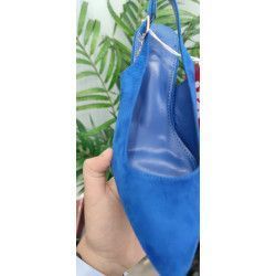 ZAPATO DESTALONADO AZUL
