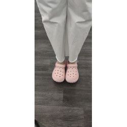 CHANCLA ROSA CON PLATAFORMA