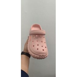 CHANCLA ROSA CON PLATAFORMA