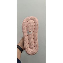 CHANCLA ABALORIOS ROSA