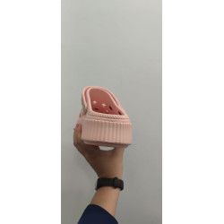 CHANCLA ABALORIOS ROSA