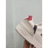 DEPORTIVA PIEL BEIGE/ROJA/BLANCO