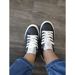 DEPORTIVA PLATAFORMA NEGRA