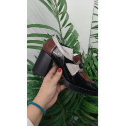 MOCASÍN 8,5CM HEBILLA