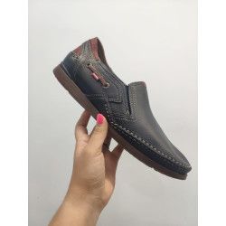 MOCASINES FLUCHOS MARINO