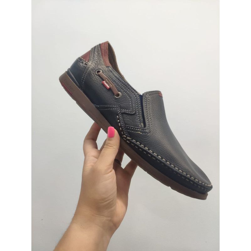 MOCASINES FLUCHOS MARINO